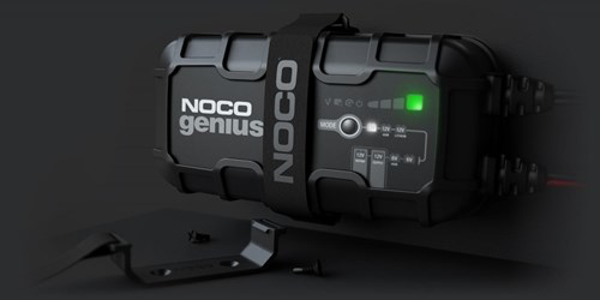 Poza cu NOCO GENIUS10 EU 10A Battery charger for 6V/12V batteries with maintenance and desulphurisation function (GENIUS10EU)