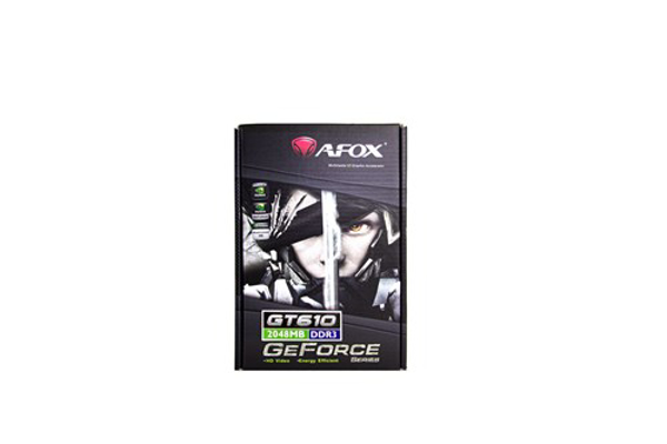 Poza cu AFOX Geforce GT610 Placa video 1GB DDR3 64Bit DVI HDMI VGA LP Fan AF610-1024D3L7-V5 (AF610-1024D3L7-V5)