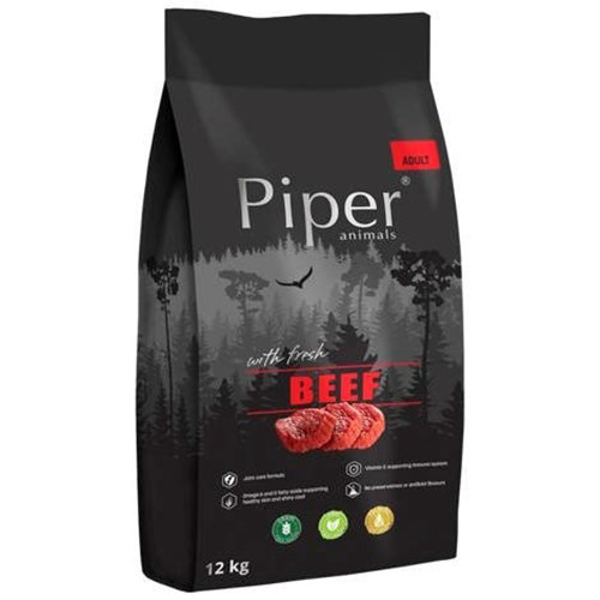 Poza cu DOLINA NOTECI Piper Animals with beef - dry dog food - 12 kg