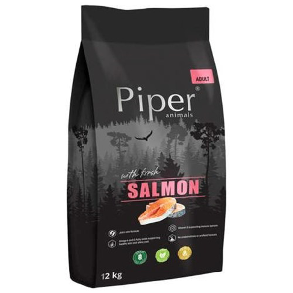 Poza cu DOLINA NOTECI Piper Animals with salmon - dry dog food - 12 kg