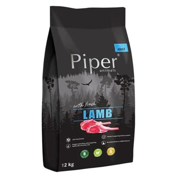 Poza cu DOLINA NOTECI Piper Animals with lamb - dry dog food - 12 kg