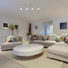 Poza cu Activejet GIZEL quadruple ceiling wall light strip chrome E14 wall lamp for living room (AJE-GIZEL 4P)