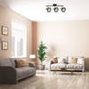 Poza cu Activejet LISA triple spotlight black-gold ceiling wall lamp E14 wall lamp for living room (AJE-LISA 3P)