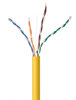 Poza cu Gembird UPC-5004E-SOL-Y networking cable Yellow 305 m Cat5e U/UTP (UTP) (UPC-5004E-SOL-Y)