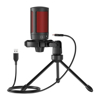 Poza cu SAVIO wired gaming microphone with backlight, tripod, USB, SONAR PRO (SONAR PRO 01)