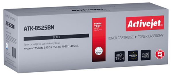 Poza cu Activejet ATK-8525BN Toner cartridge for Kyocera printers, Replacement Kyocera TK-8525K, Supreme, 30000 pages, black (ATK-8525BN)