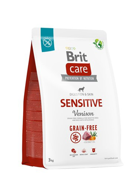 Poza cu BRIT Care Grain-free Sensitive Venison 3kg dog
