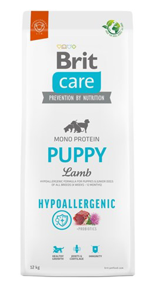 Poza cu BRIT Care Hypoallergenic Puppy Lamb - dry dog food - 12 kg (100-172213)