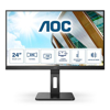 Poza cu AOC P2 24P2QM LED display 60.5 cm (23.8'') 1920 x 1080 pixels Full HD Black (24P2QM)