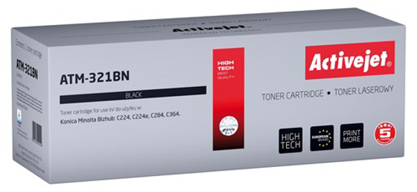Poza cu Toner compatibil Activejet ATM-321BN (replacement Konica Minolta TN321K Supreme 27000 pages black)