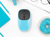 Poza cu Tracer TRAMYS46943 WAVE TURQUOISE RF 2.4 Ghz wireless mouse built-in battery 1600 DPI (TRAMYS46943)