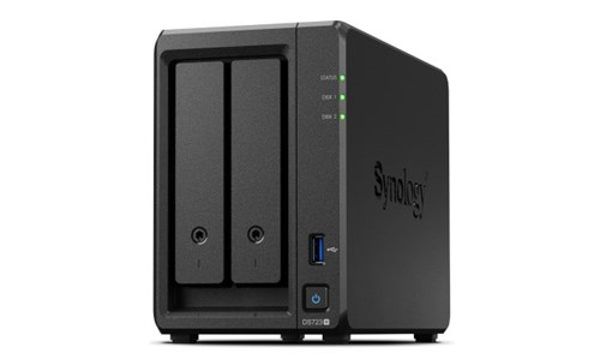 Poza cu Synology DiskStation DS723+ NAS/storage server Tower Ethernet LAN Black R1600 (DS723+)