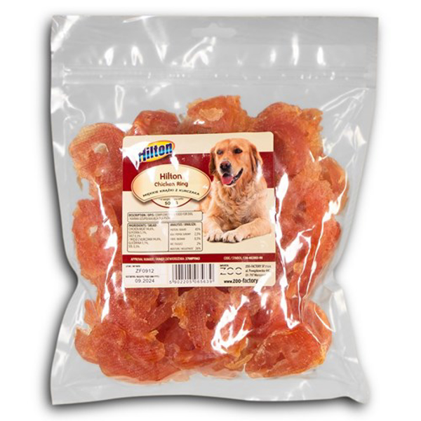 Poza cu HILTON Soft Chicken Ring - Dog treat - 500 g
