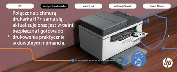 Poza cu HP LaserJet HP MFP M234sdwe Printer, Black and white, Printer for Home and home office, Print, copy, scan, HP+, Scan to email, Scan to PDF (6GX01E)
