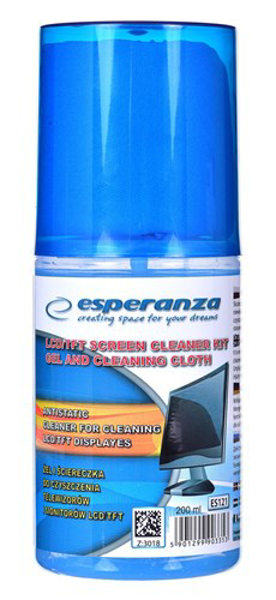 Poza cu Esperanza ES121 equipment cleansing kit LCD/TFT/Plasma 200 ml