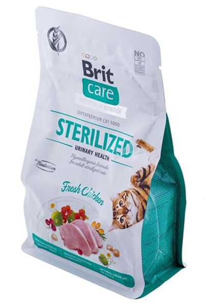 Poza cu BRIT Care Grain-Free Sterilized Urinary - dry cat food - 400 g