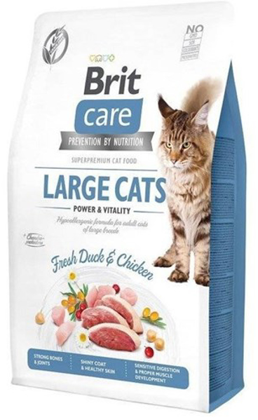 Poza cu BRIT Care Grain-Free Adult Large Cats - dry cat food - 2 kg