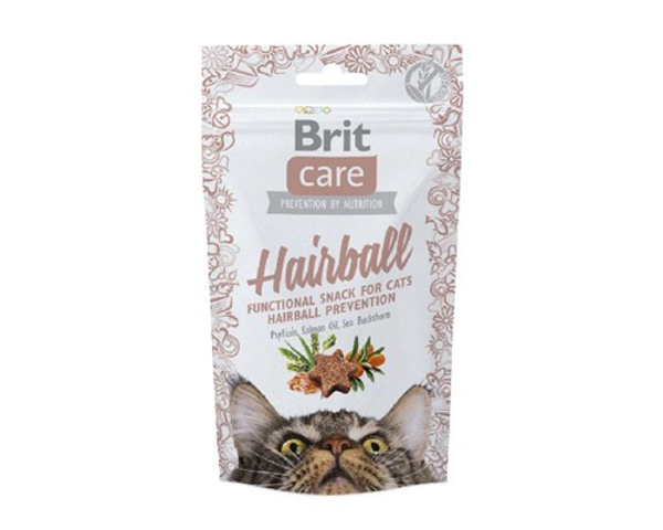 Poza cu BRIT Care Cat Snack Hairball - cat treat - 50 g