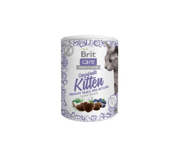 Poza cu BRIT Care Cat Snack Superfruits Kitten - cat treat - 100 g