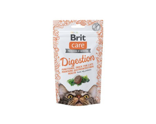 Poza cu BRIT Care Cat Snack Digestion - cat treat - 50 g