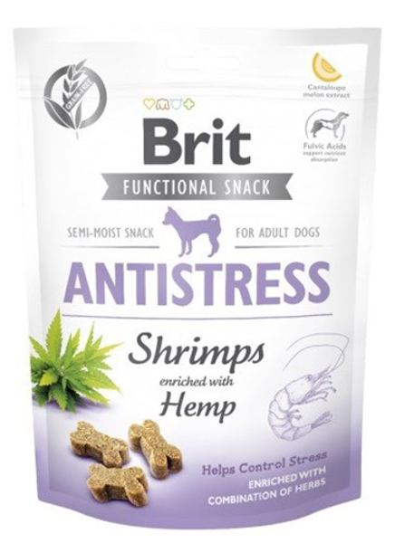 Poza cu BRIT Functional Snack Antistress Shrimp - Dog treat - 150g
