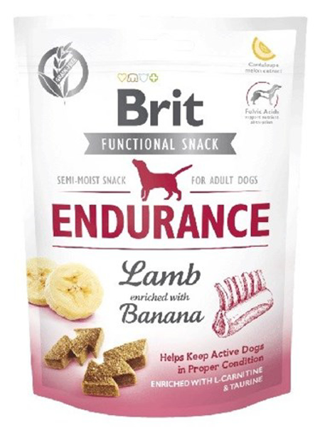 Poza cu BRIT Functional Snack Endurance Lamb - Dog treat - 150g