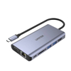 Poza cu Unitek D1019B USB-C Hub 8W1 USB-C 3.1, PD 100W, D1019B (D1019B)