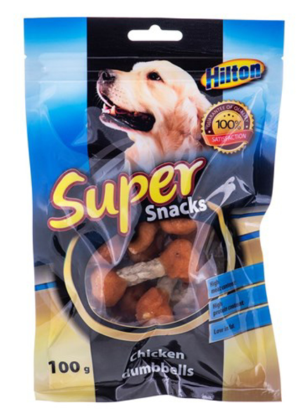 Poza cu HILTON Treat Chicken Clubs for Dogs 100G