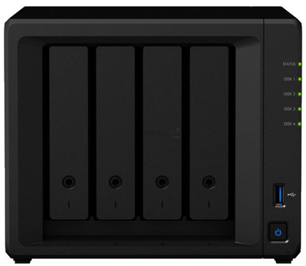 Poza cu Synology DiskStation DS423 NAS/storage server Ethernet LAN Black RTD1619B (DS423+)