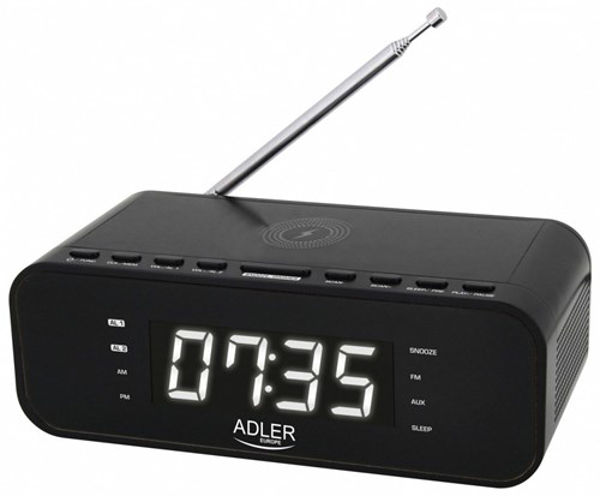 Poza cu ADLER AD 1192b radio alarm clock black (AD 1192b)