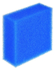 Poza cu JUWEL bioPlus fine L (6.0/Standard) - smooth sponge for aquarium filter - 1 pc. (88101)