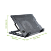 Poza cu Techly Notebook stand and cooling pad for Notebook up to 17.3'' (106244)