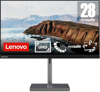 Poza cu Lenovo L28u-35 71.1 cm (28'') 3840 x 2160 pixels 2K Ultra HD Black (66ECGAC4EU)