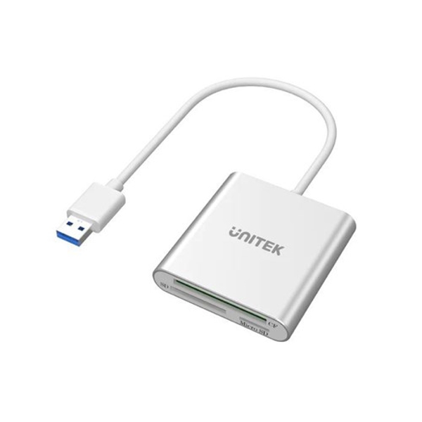 Poza cu UNITEK Y-9313 card reader USB 3.2 Gen 1 (3.1 Gen 1) Silver (Y-9313)