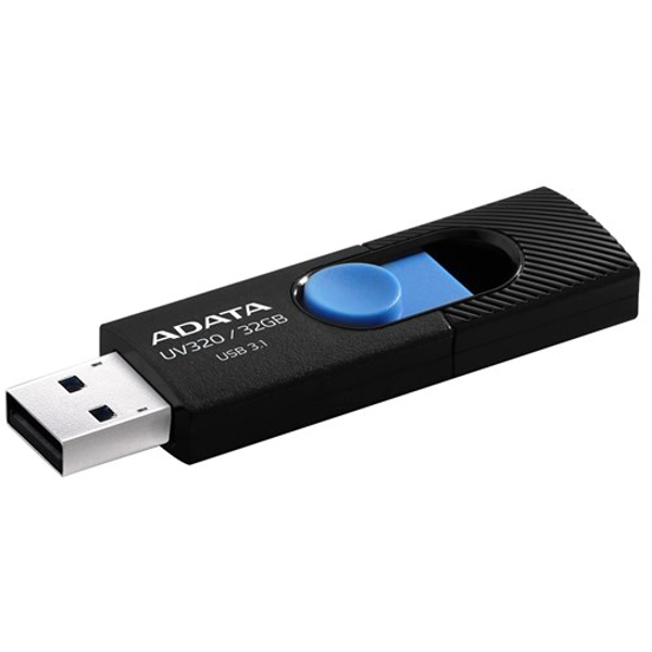 Poza cu ADATA UV320 USB flash drive 32 GB USB Type-A 3.2 Gen 1 (3.1 Gen 1) Black,Blue