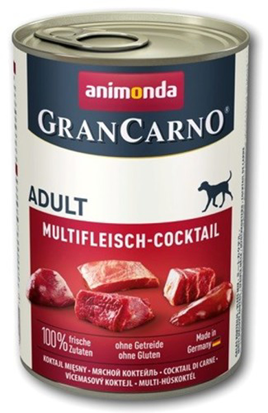 Poza cu animonda GranCarno Original Beef, Chicken, Game, Turkey Adult 400 g