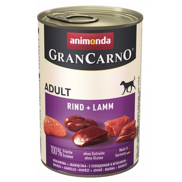 Poza cu animonda GranCarno Original Beef, Lamb Adult 400 g