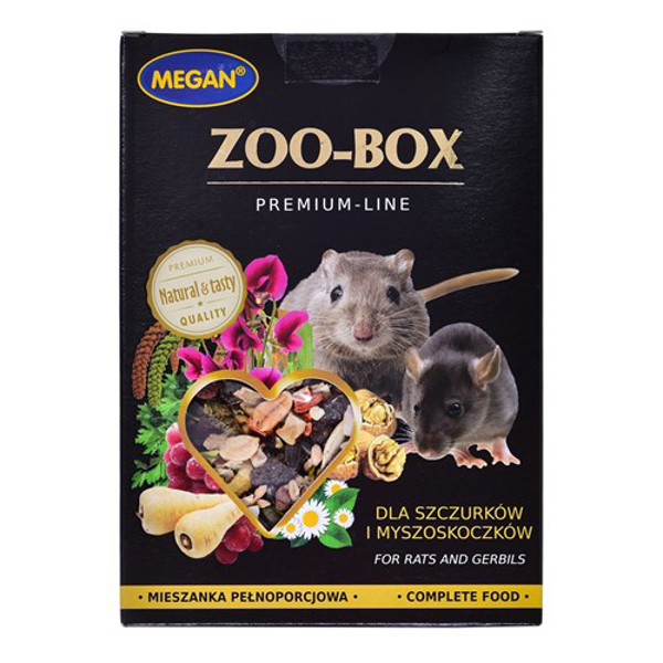 Poza cu MEGAN Zoo-Box - Food for rats and gerbils - 550 g