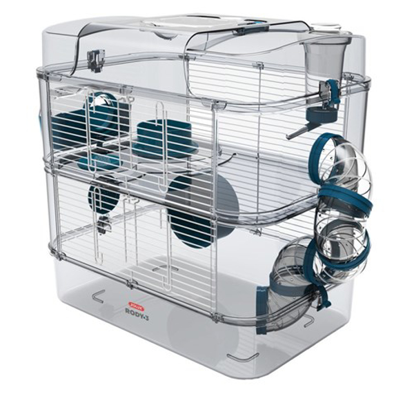 Poza cu ZOLUX Rody3 DUO - rodent cage - Blue