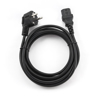 Poza cu Cablu GEMBIRD PC-186-VDE-3M (C13 - Schuko 3m black color)