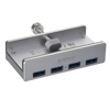 Poza cu ORICO HUB USB USB 3.0, 4X USB-A, CLIP-TYPE (MH4PU-P-SV-BP)