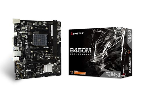 Poza cu Biostar B450MHP Placa de baza AMD B450 Socket AM4 micro ATX (B450MHP)