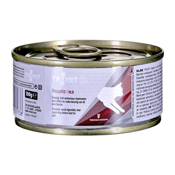 Poza cu Trovet HLD Hepatic 100g with fresh chicken, for cats