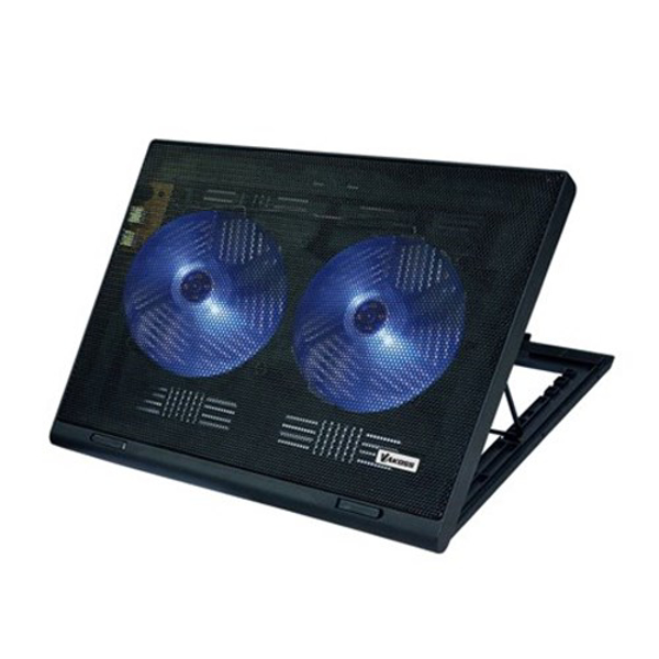 Poza cu Cooling pad VAKOSS LF-2463UK (17.x inch, 2 Fans, Yes)