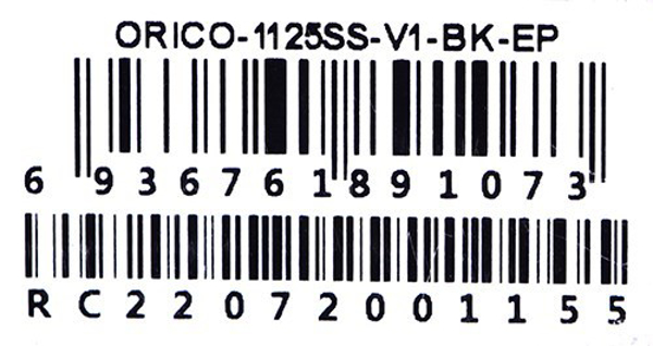 Poza cu ORICO HARD DRIVE CADDY 2.5 TO 3.5 INCH (1125SS-V1-BK-EP)
