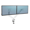 Poza cu Fellowes Ergonomics arm for 2 monitors - Platinum series, white (8056301)