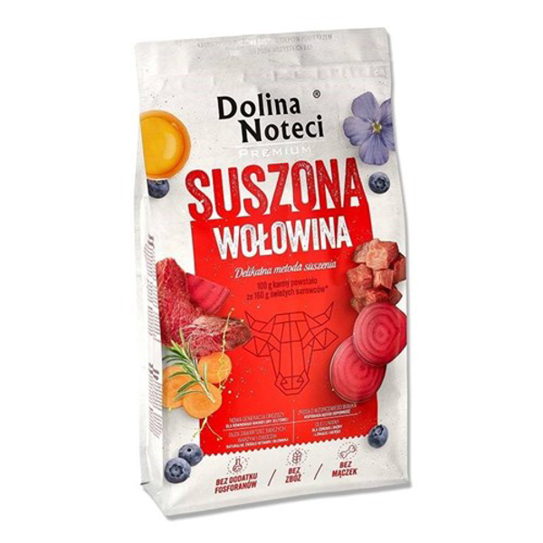 Poza cu DOLINA NOTECI Premium beef - dried dog food - 9 kg