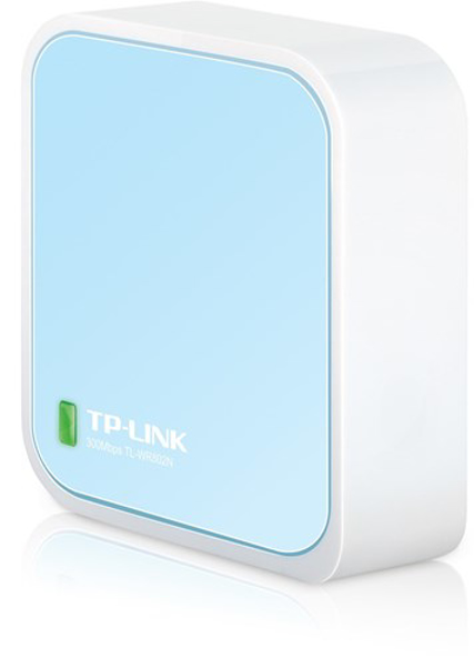 Poza cu Router TP-LINK TL-WR802N (ADSL2+, xDSL (Cablu connector LAN) 2, 4 GHz)