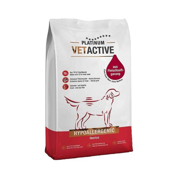 Poza cu PLATINUM Vetactive Hypoallergenic Iberico - dry dog food - 5 kg