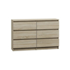 Poza cu Topeshop M6 120 SON 2X3 chest of drawers (M6 120 SON 2X3)